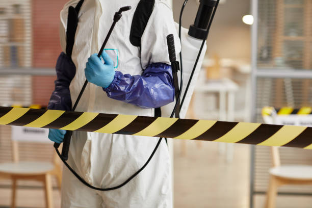 Professional Blood Cleanup technician working in Tuckerton, NJ